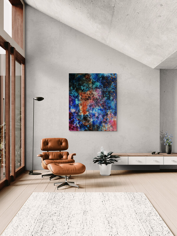 modern-living-room-with-a-vaulted-ceiling